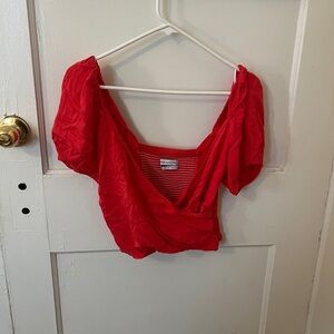 Urban Outfitters Red Blouse